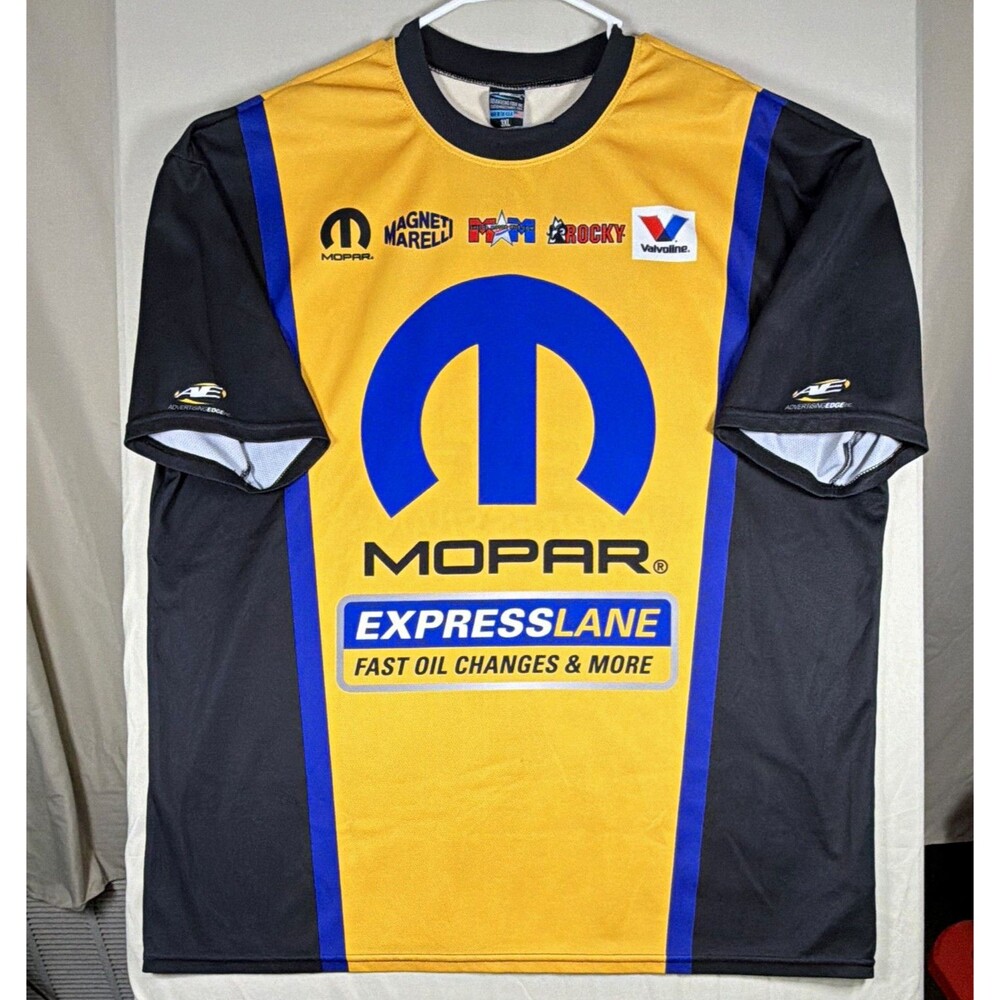 Matt Hagan DSR Mopar Express Lane NHRA Drag Racing Shirt 3XL Made in USA
